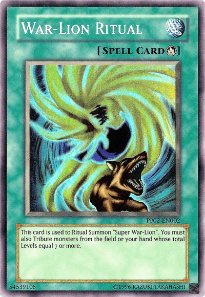 Premium Pack 2, Ritual Spell, Spell, Super Rare, Unlimited War-Lion Ritual [PP02-EN002] Super Rare - Trading Card World