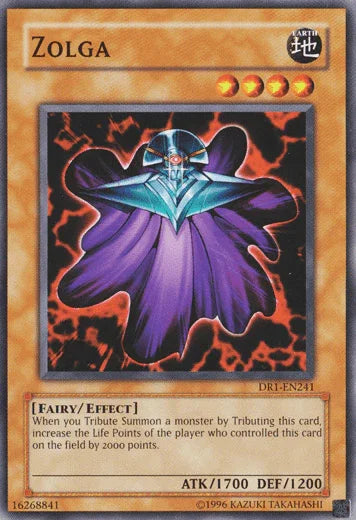 Common, Dark Revelation Volume 1, Earth, Effect Monster, Fairy, Unlimited Zolga [DR1-EN241] Common - Trading Card World