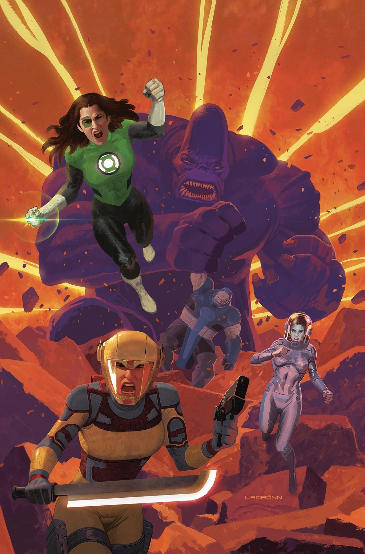 Justice League Odyssey #22 A Jose Ladronn Dan Abnett (07/07/2020) DC