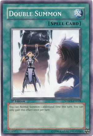 1st Edition, Common, Normal Spell, Spell, Structure Deck: Warriors' Strike Double Summon [SDWS-EN028] Common - Trading Card World
