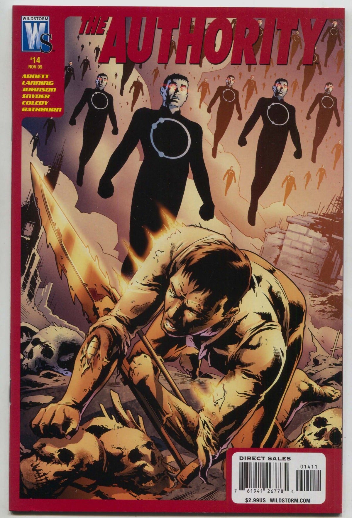 Authority 14 5th Series Wildstorm 2008 NM Simon Coleby