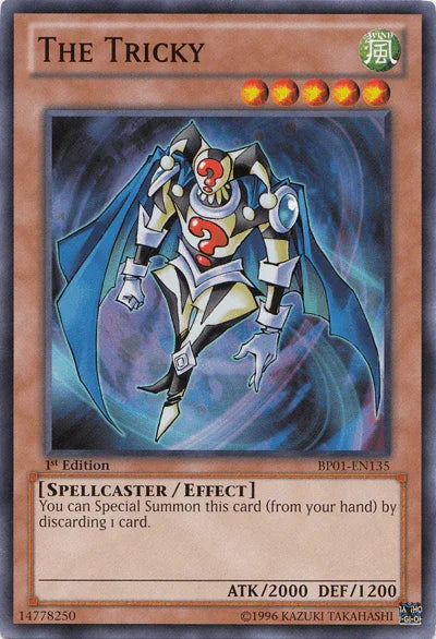 1st Edition, Battle Pack: Epic Dawn, Common, Effect Monster, Spellcaster, Unlimited, Wind The Tricky [BP01-EN135] Common - Trading Card World
