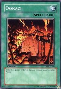 1st Edition, Common, Magic Ruler, Normal Spell, Spell, Unlimited Ookazi [MRL-E108] Common - Trading Card World