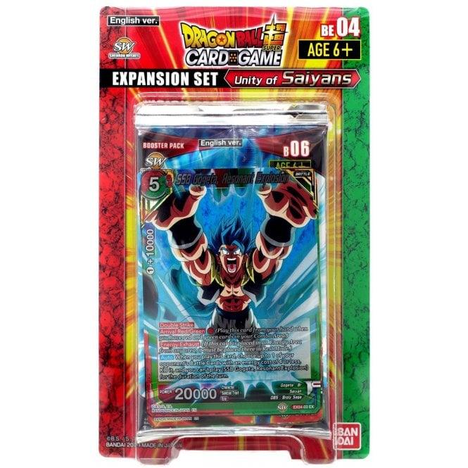 DBS, DBS-BE04, Dragon Ball, Dragon Ball Super, Expansion Set 04, noPrice, Unity of Saiyans Expansion Set [DBS-BE04] - Unity of Saiyans - Trading Card World