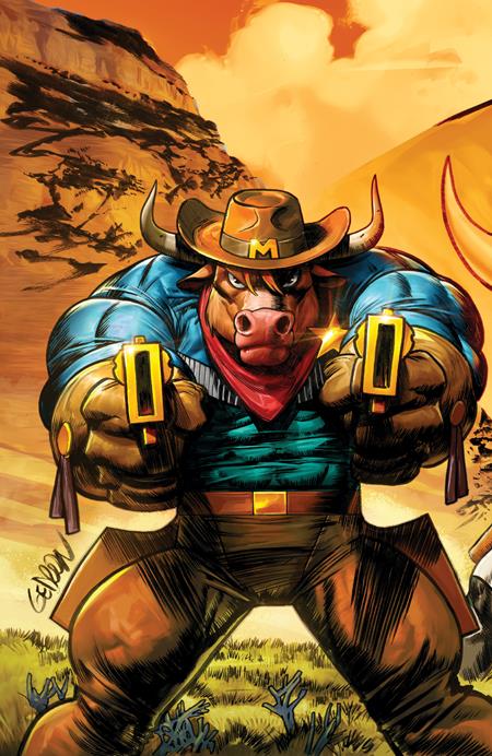 Wild West Cow-Boys Of Moo Mesa #1 (Of 4) G 1:10 Juan Gedeon Interlocking Full Art Variant (09/17/2025) Oni