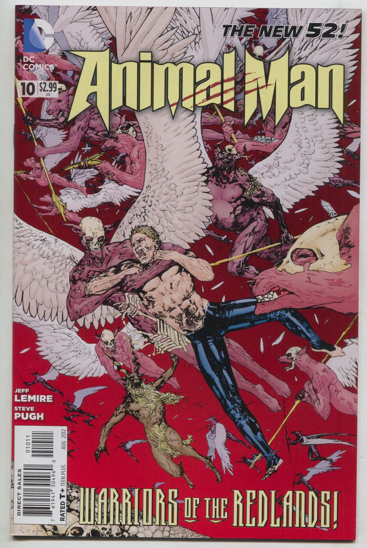 Animal Man 10 2nd Series DC 2011 NM Travel Foreman