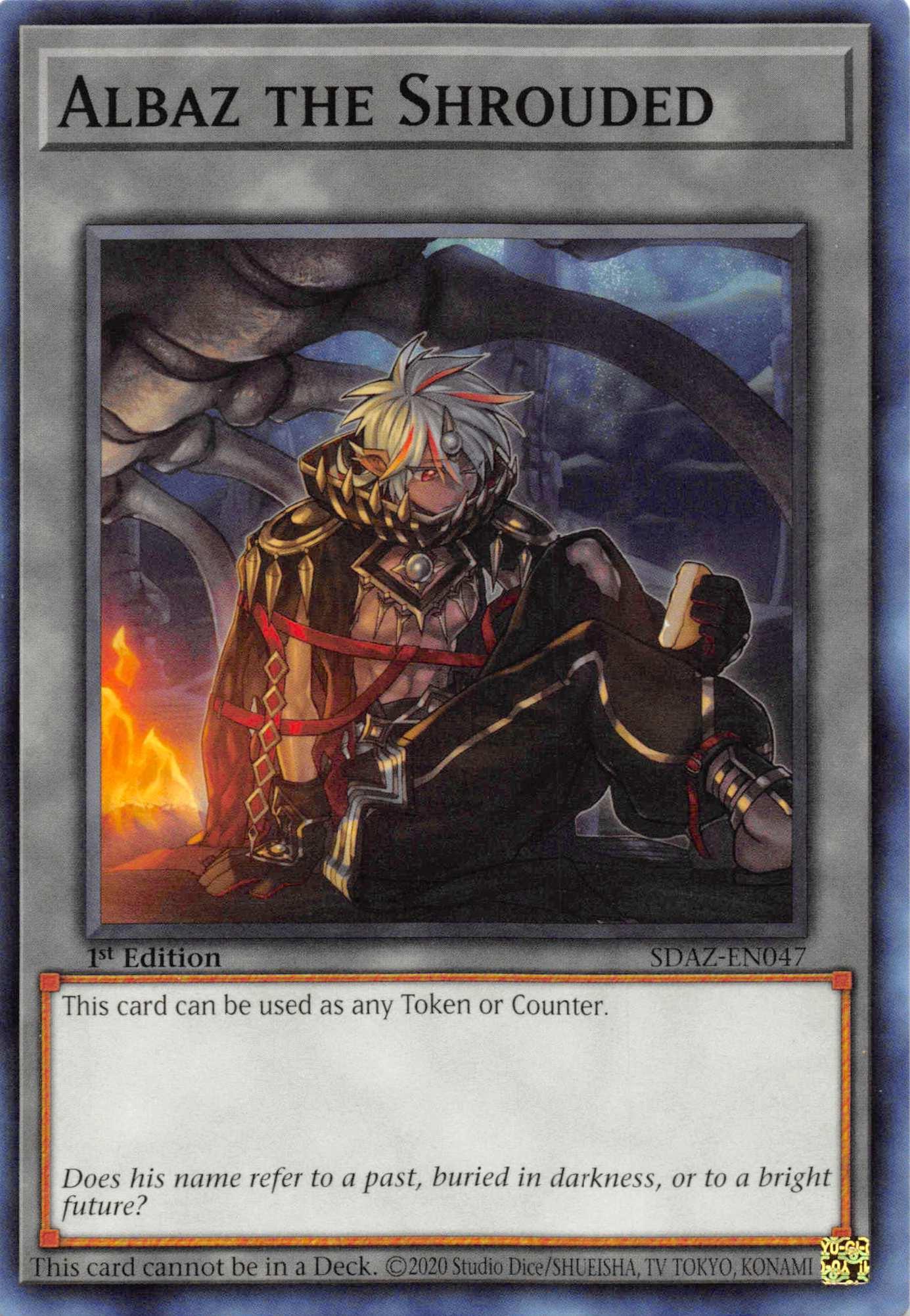 1st Edition, Common, Counter, Structure Deck: Albaz Strike Albaz the Shrouded [SDAZ-EN047] Common - Trading Card World
