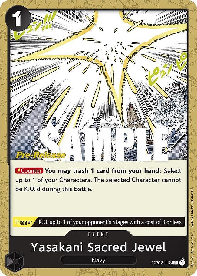 Common, Event, Navy, Paramount War, Paramount War Pre-Release Cards Yasakani Sacred Jewel [Paramount War Pre-Release Cards] - Trading Card World