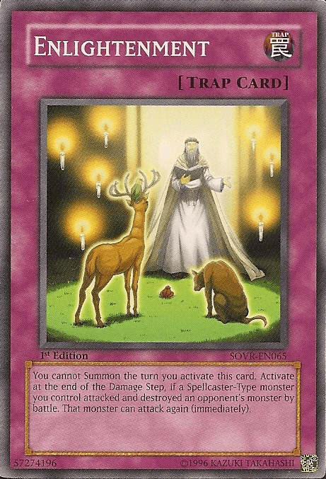 1st Edition, Common, Normal Trap, Stardust Overdrive, Trap, Unlimited Enlightenment [SOVR-EN065] Common - Trading Card World