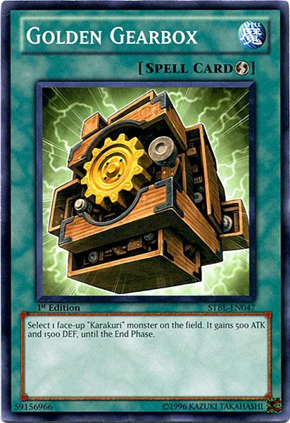 1st Edition, Common, Quick Play Spell, Spell, Starstrike Blast, Unlimited Golden Gearbox [STBL-EN047] Common - Trading Card World