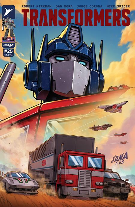 Transformers #25 I David Nakayama Foil Variant (10/08/2025) Image