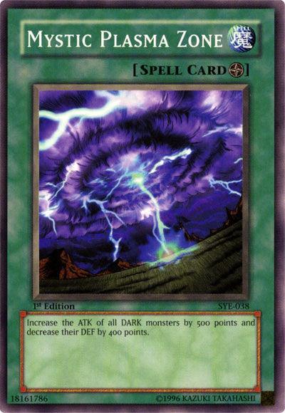1st Edition, Common, Field Spell, Spell, Starter Deck: Yugi Evolution, Unlimited Mystic Plasma Zone [SYE-038] Common - Trading Card World