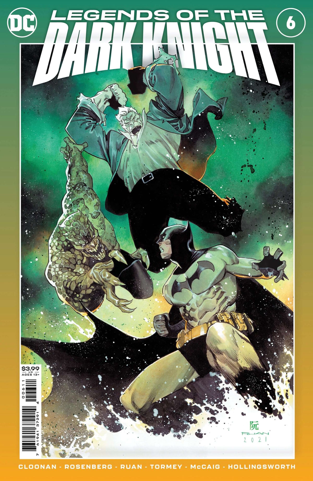 Batman Legends Of The Dark Knight #6 A Dike Ruan Becky Clooonan (10/19/2021) Dc