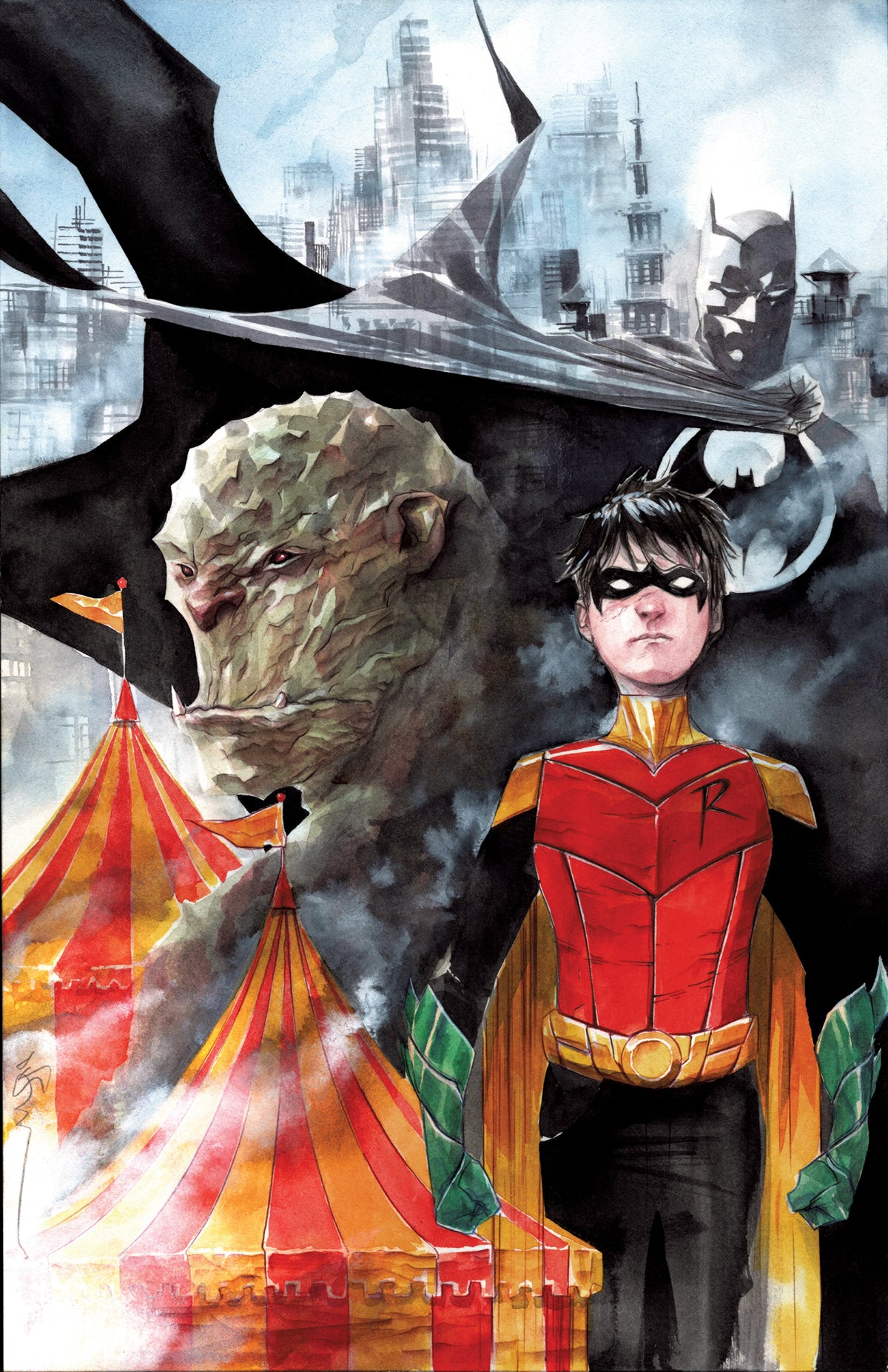Robin & Batman #2 (Of 3) A Dustin Nguyen Jeff Lemire (12/14/2021) Dc