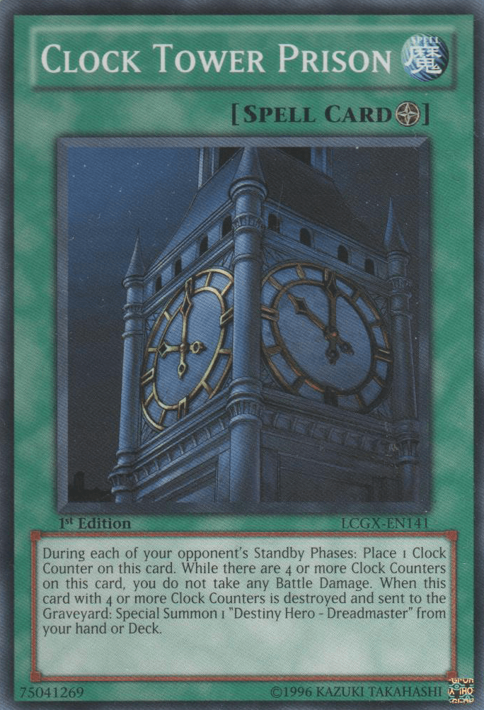 1st Edition, Common, Field Spell, Legendary Collection 2, Spell, Unlimited Clock Tower Prison [LCGX-EN141] Common - Trading Card World