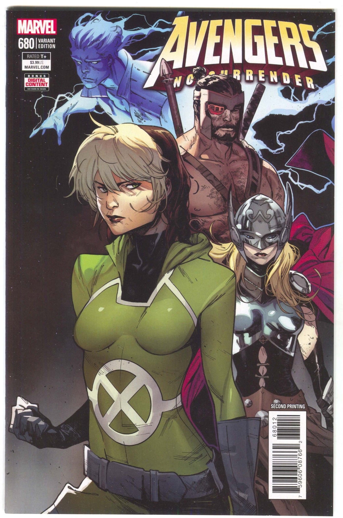 Avengers 680 Marvel 2018 NM 2nd Print Aaron Kim Jacinto Variant
