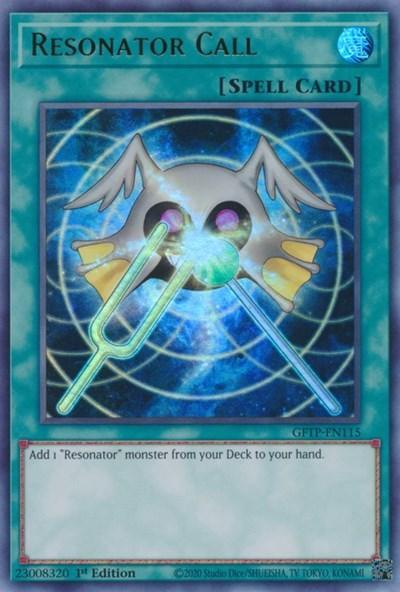 1st Edition, Ghosts from the Past, Normal Spell, Spell, Ultra Rare Resonator Call [GFTP-EN115] Ultra Rare - Trading Card World