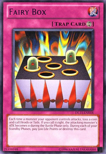 Continuous Trap, Duelist League Promo, Rare, Trap, Unlimited Fairy Box (Purple) [DL11-EN018] Rare - Trading Card World