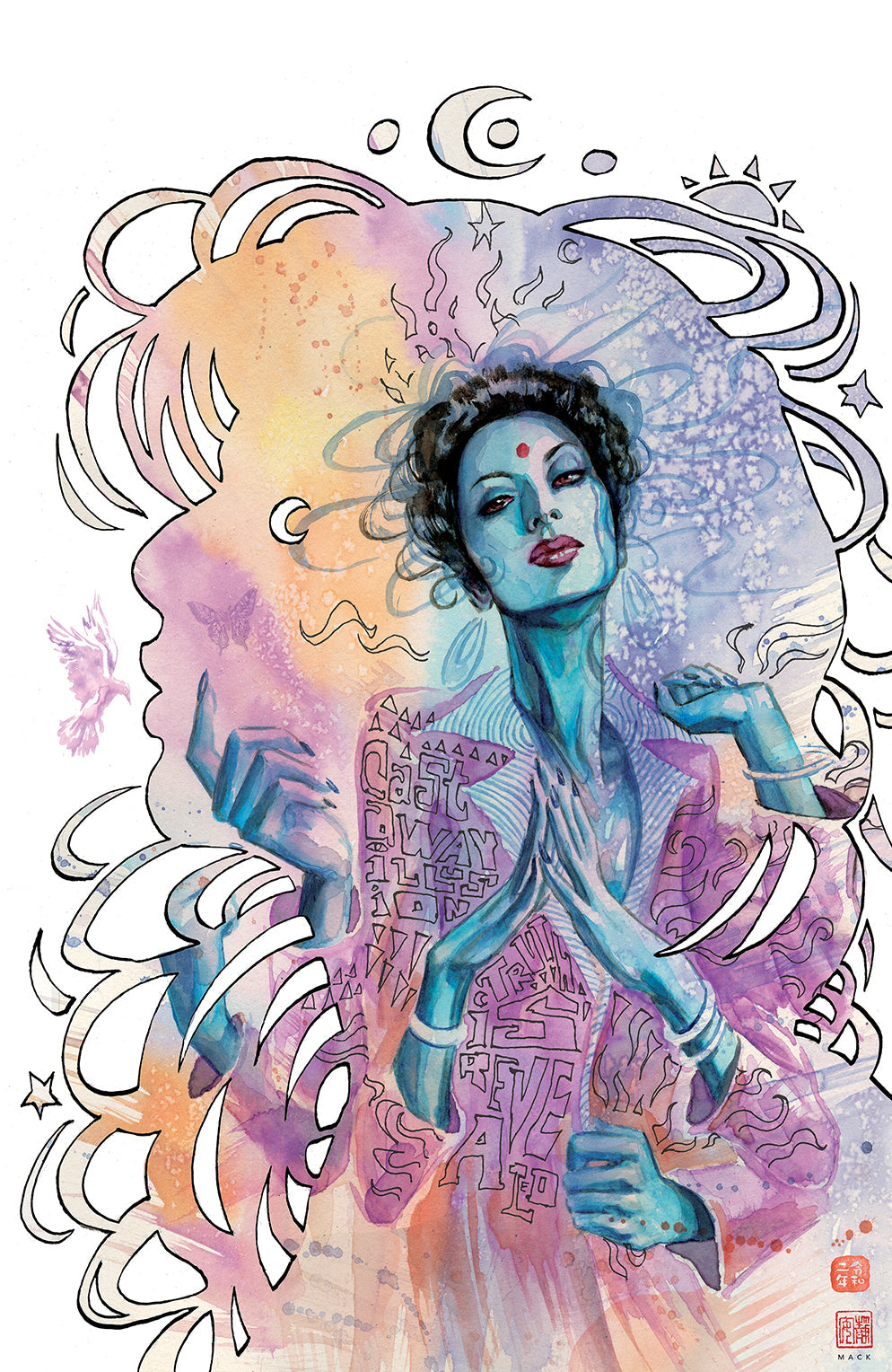 Many Deaths Of Laila Starr #1 (Of 5) B David Mack Death Foil Variant (04/14/2021) Boom