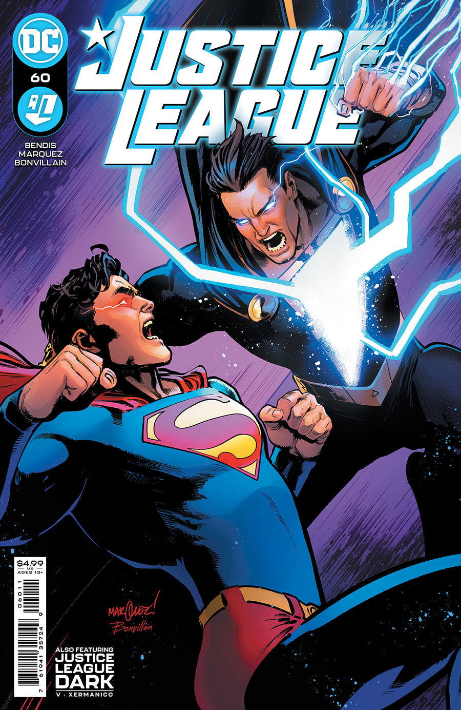 Justice League #60 A David Marquez Brian Michael Bendis (04/20/2021) Dc