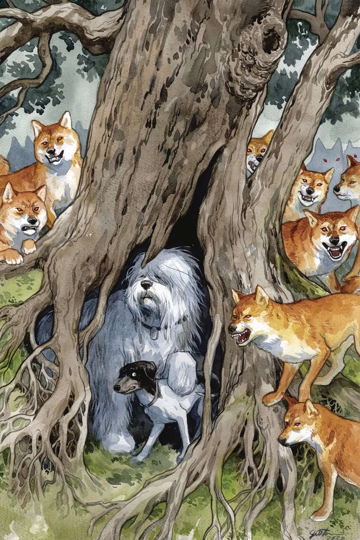 Beasts Of Burden Occupied Territory #2 (Of 4) B Jill Thompson Variant (05/05/2021) Dark Horse