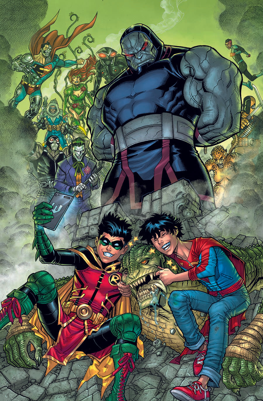 Challenge Of The Super Sons #2 (Of 7) B Nick Bradshaw Card Stock Variant (05/11/2021) Dc
