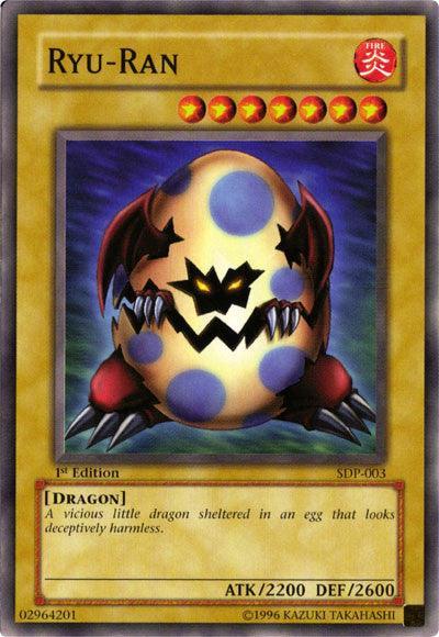 1st Edition, Common, Dragon, Fire, Normal Monster, Starter Deck: Pegasus, Unlimited Ryu-Ran [SDP-003] Common - Trading Card World
