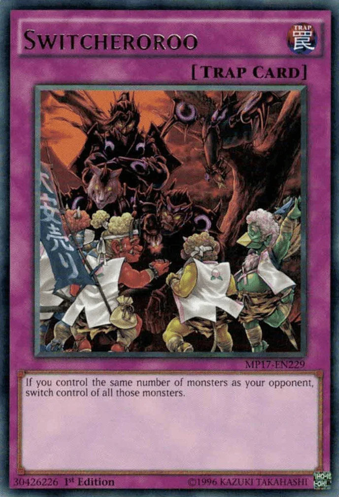 1st Edition, 2017 Mega-Tins Mega Pack, Normal Trap, Rare, Trap Switcheroroo [MP17-EN229] Rare - Trading Card World