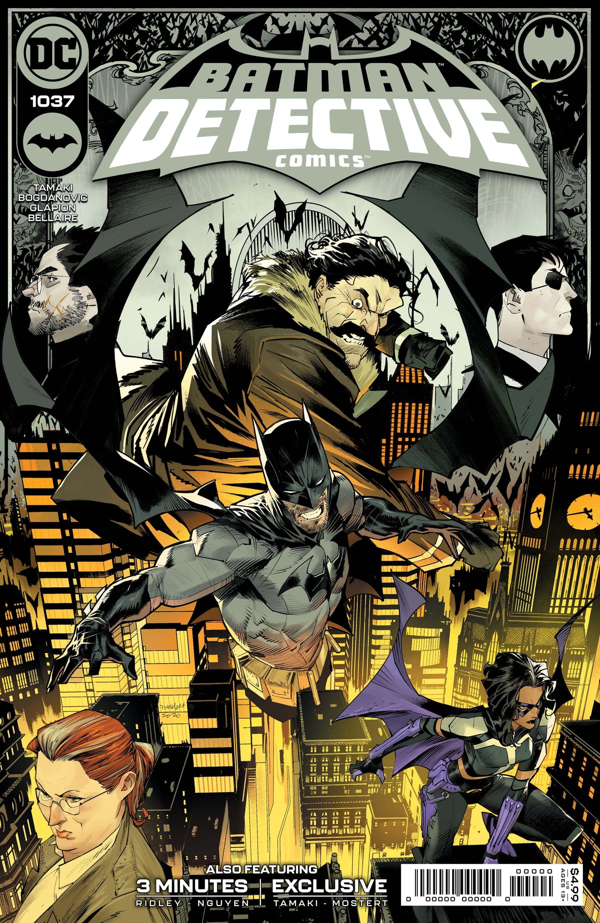 Batman Detective Comics #1037 A Dan Mora Mariko Tamaki (06/08/2021) Dc