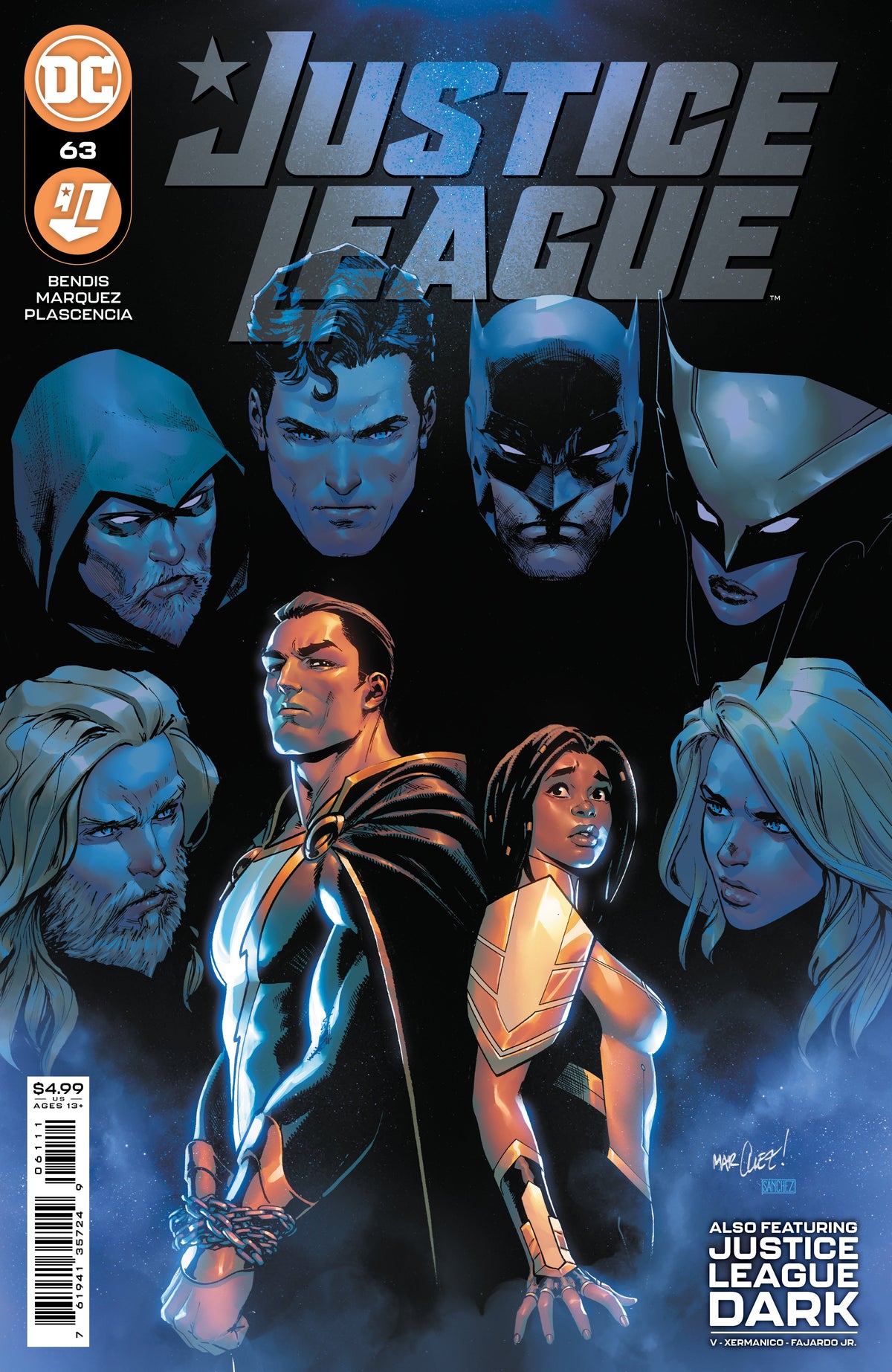 Justice League #63 A David Marquez Brian Michael Bendis (06/15/2021) Dc