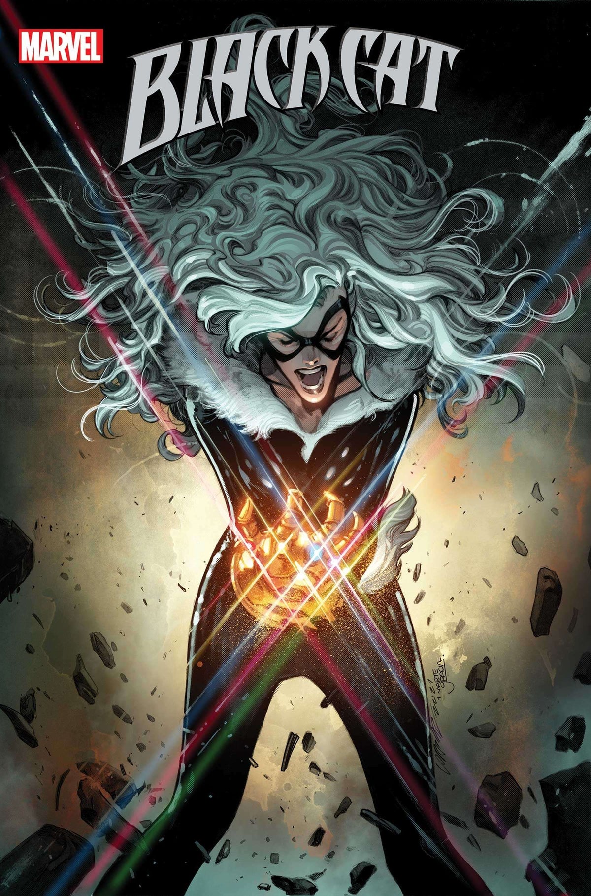 Black Cat #8 A Pepe Larraz Jed MacKay Infinity Gauntlet (07/28/2021) Marvel