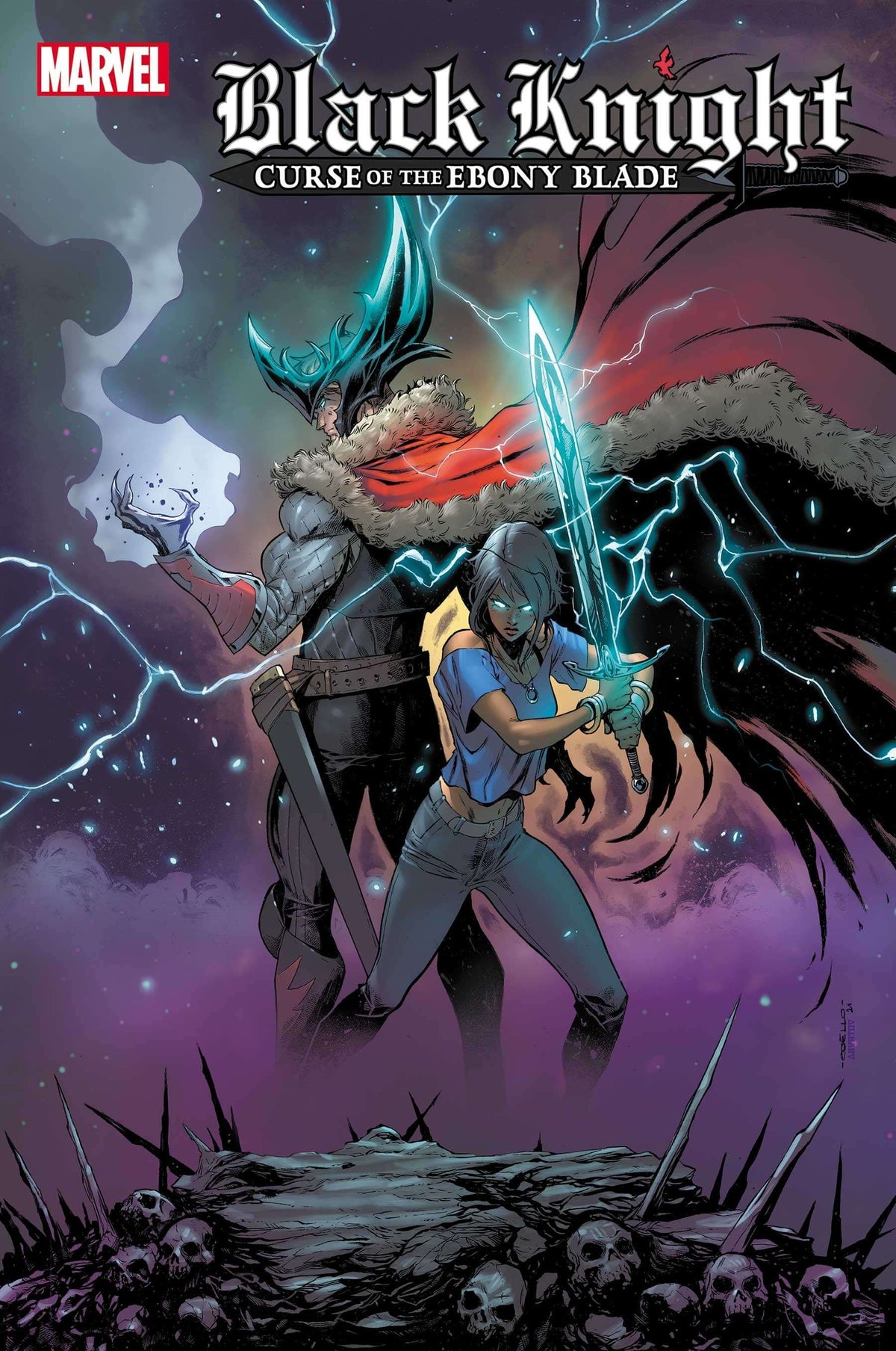 Black Knight Curse Ebony Blade #5 (Of 5) Iban Coello Simon Spurrier (07/28/2021) Marvel
