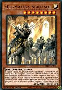 1st Edition, Effect Monster, Light, Phantom Rage, Spellcaster, Ultra Rare Dogmatika Ashiyan [PHRA-EN009] Ultra Rare - Trading Card World