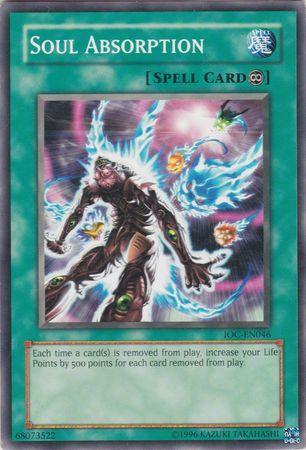 Common, Continuous Spell, Invasion of Chaos, Spell, Unlimited Soul Absorption [IOC-EN046] Common - Trading Card World