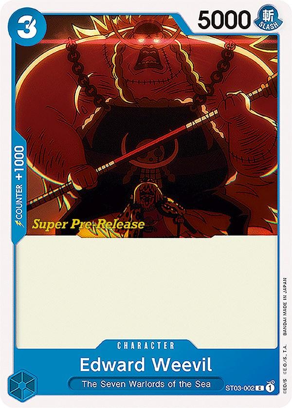 Character, Common, Starter Decks, Super Pre-Release Starter Deck: The Seven Warlords of the Sea, The Seven Warlords of the Sea Edward Weevil [Super Pre-Release Starter Deck: The Seven Warlords of the Sea] - Trading Card World