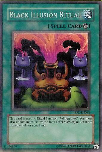 Normal Spell, Spell, Spell Ruler, Super Rare, Unlimited Black Illusion Ritual [SRL-EN051] Super Rare - Trading Card World