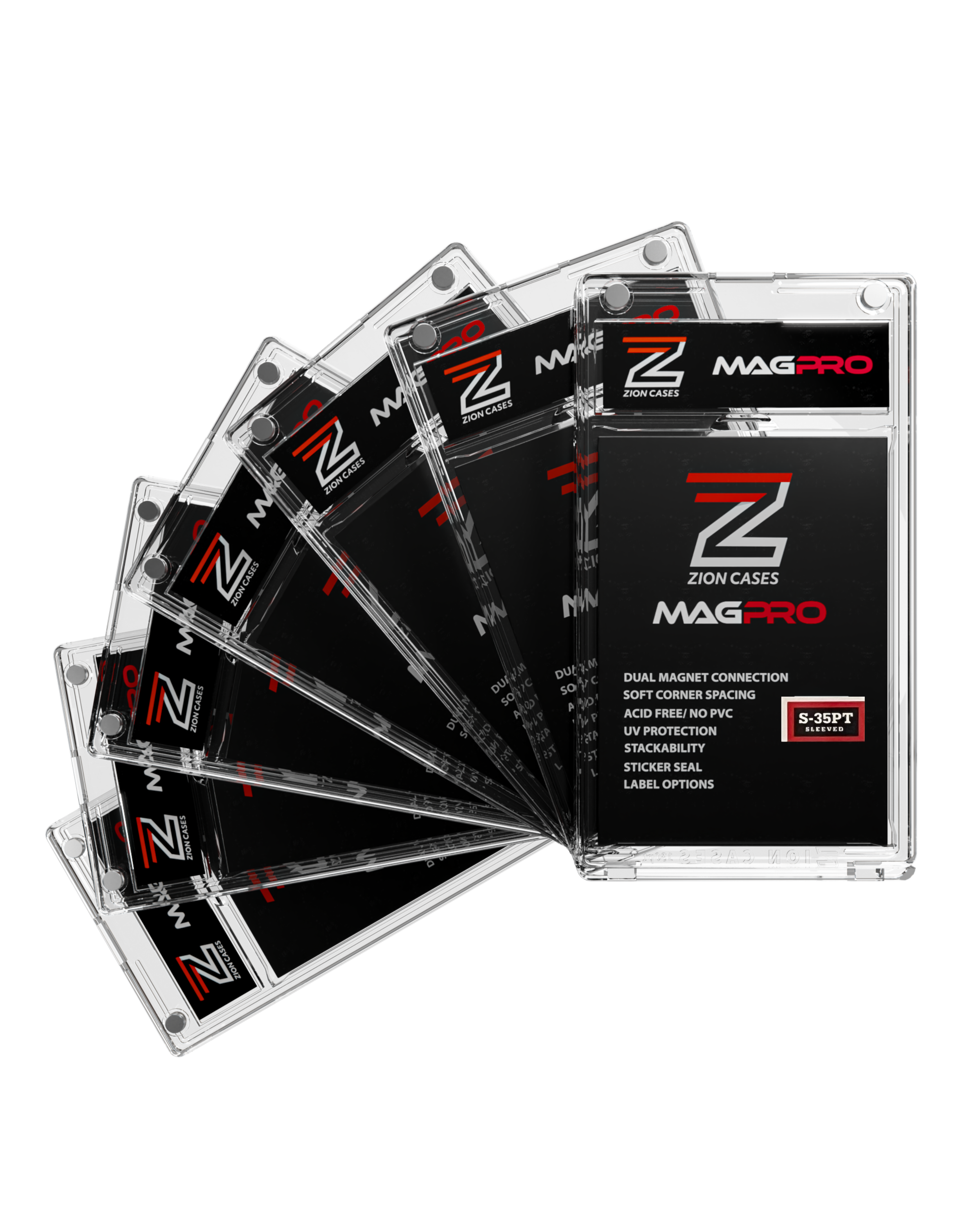 MagPro Magnetic Sleeved Card Holder 35 PT(SLEEVES NOT INCLUDED)