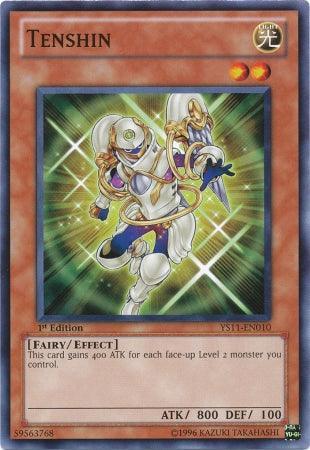 1st Edition, Common, Effect Monster, Fairy, Light, Starter Deck: Dawn of the Xyz Tenshin [YS11-EN010] Common - Trading Card World