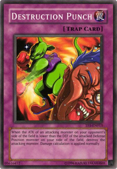 Common, Normal Trap, Tournament Pack 5, Trap, Unlimited Destruction Punch [TP5-EN013] Common - Trading Card World