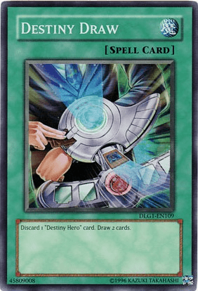 Dark Legends, Normal Spell, Spell, Super Rare, Unlimited Destiny Draw [DLG1-EN109] Super Rare - Trading Card World