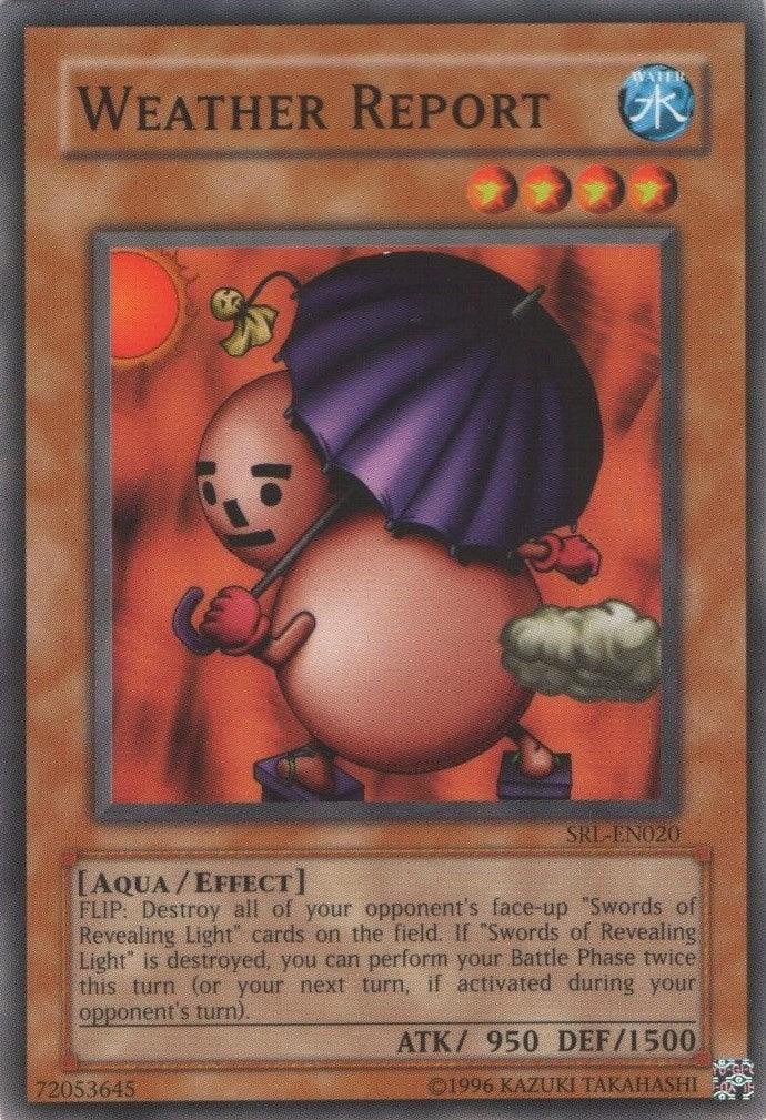 Aqua, Common, Flip/Effect Monster, Spell Ruler, Unlimited, Water Weather Report [SRL-EN020] Common - Trading Card World