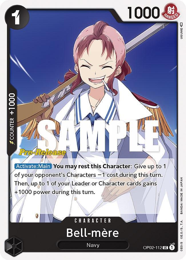 Character, Navy, Paramount War, Paramount War Pre-Release Cards, Uncommon Bell-mere [Paramount War Pre-Release Cards] - Trading Card World