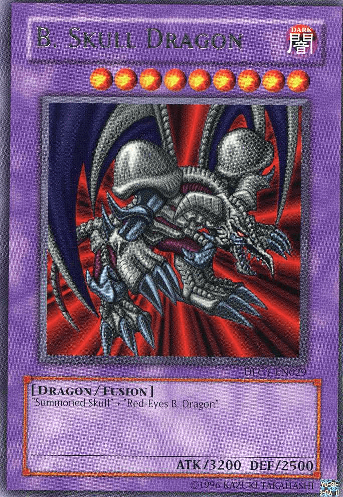 Dark, Dark Legends, Dragon, Fusion Monster, Rare, Unlimited B. Skull Dragon [DLG1-EN029] Rare - Trading Card World