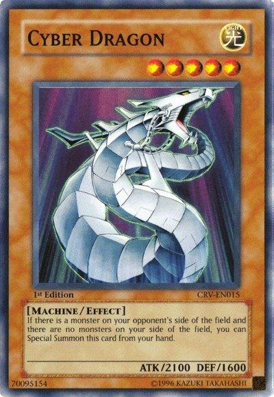 1st Edition, Cybernetic Revolution, Effect Monster, Light, Machine, Super Rare, Unlimited Cyber Dragon [CRV-EN015] Super Rare - Trading Card World