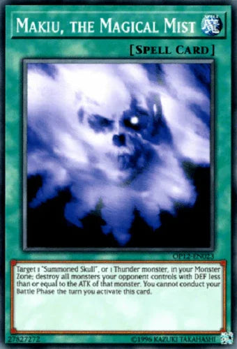 Common, Normal Spell, OTS Tournament Pack 12, Spell, Unlimited Makiu, the Magical Mist [OP12-EN023] Common - Trading Card World