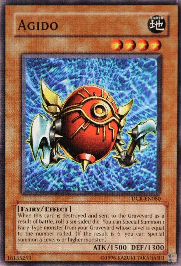 Common, Dark Crisis, Earth, Effect Monster, Fairy, Unlimited Agido [DCR-EN080] Common - Trading Card World