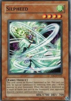 Common, Effect Monster, Fairy, Invasion of Chaos, Unlimited, Wind Silpheed [IOC-EN022] Common - Trading Card World