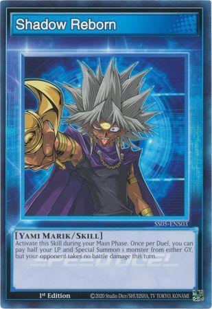 1st Edition, Common, Skill, Speed Duel: Twisted Nightmares, Yami marik Shadow Reborn [SS05-ENS03] Common - Trading Card World