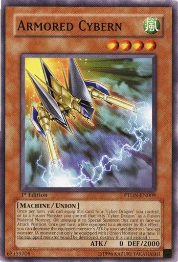 1st Edition, Common, Machine, Phantom Darkness, Union monster, Unlimited, Wind Armored Cybern [PTDN-EN009] Common - Trading Card World