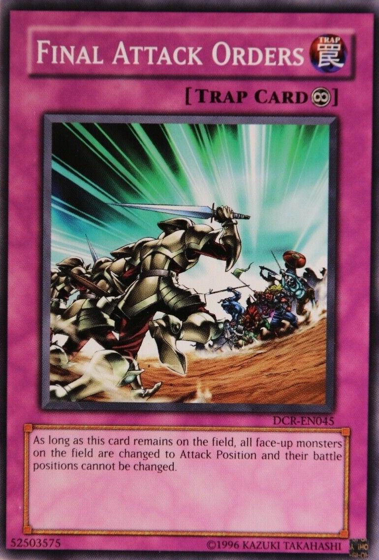 Common, Continuous Trap, Dark Crisis, Trap, Unlimited Final Attack Orders [DCR-EN045] Common - Trading Card World